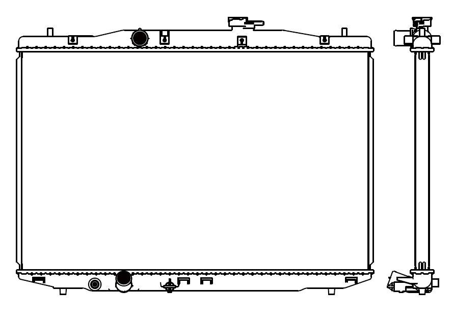 Product Detail 3071-8513 - ADR Radiator