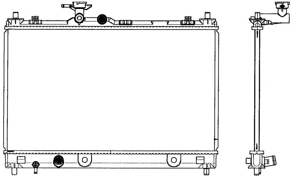 Product Detail 3431-1022 - ADR Radiator