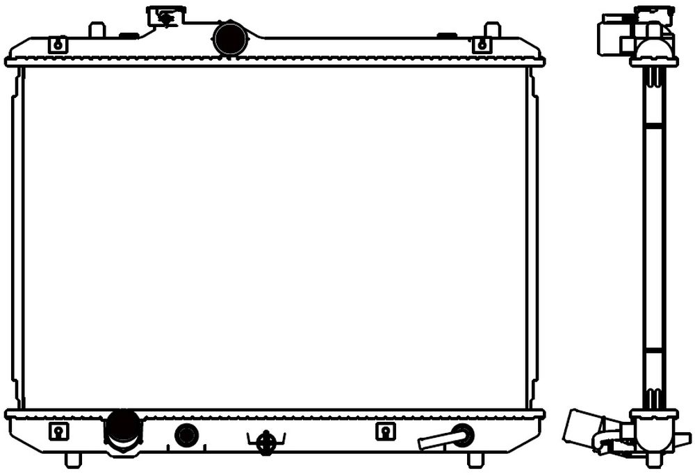 Product Detail 3431-1020 - ADR Radiator