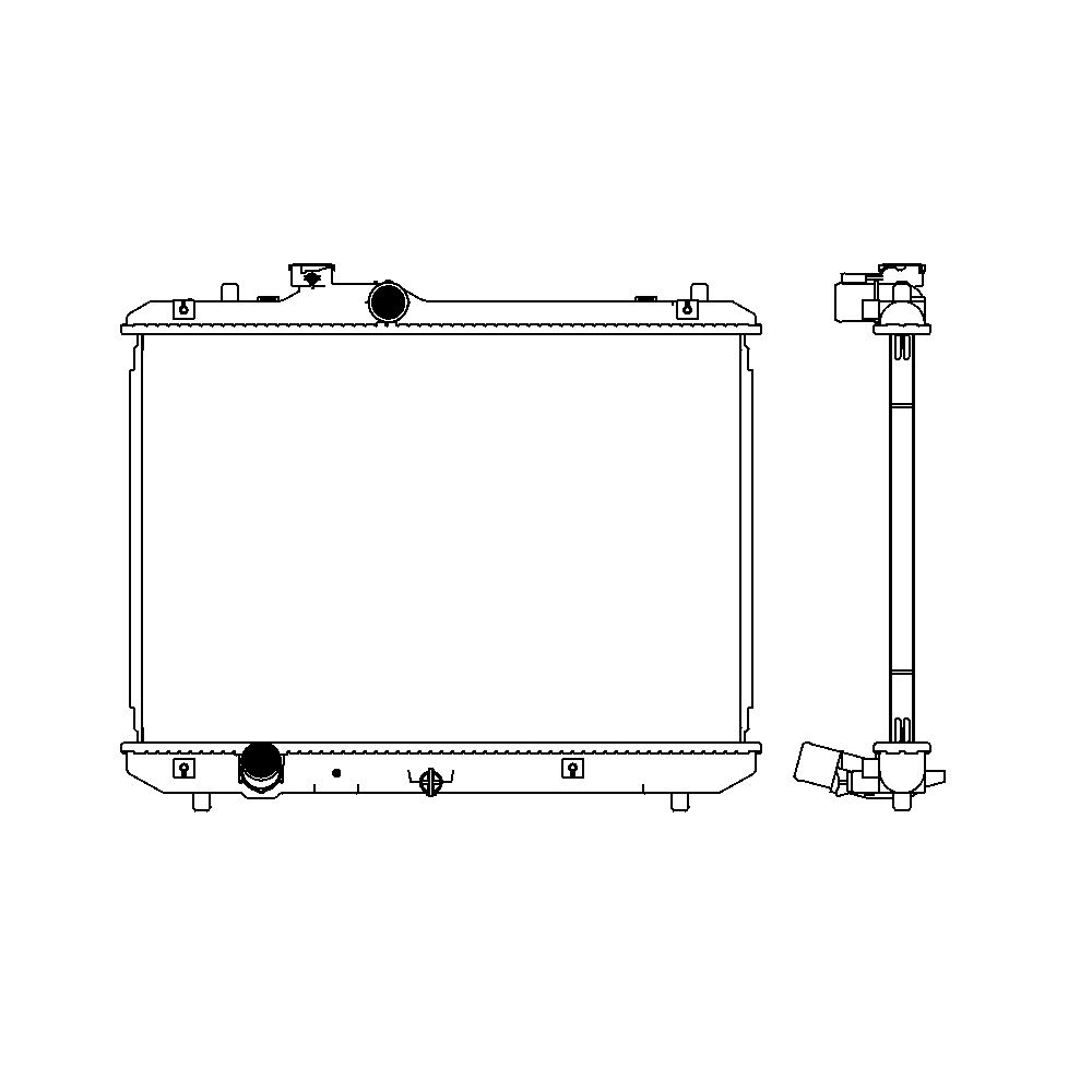 Product Detail 3431-1019 - ADR Radiator