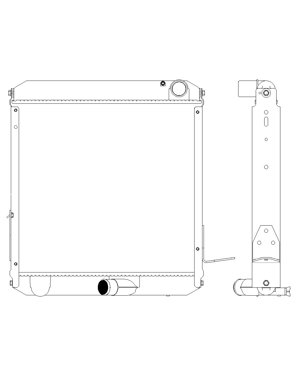 Rad3109 Radiator Product Detail 3192-1009 - ADR Radiator